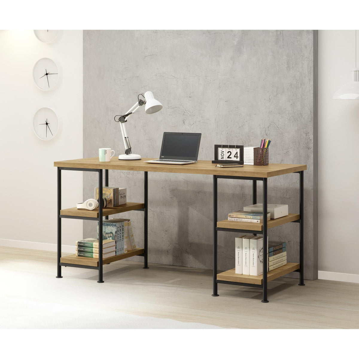 Melody Oak Desk