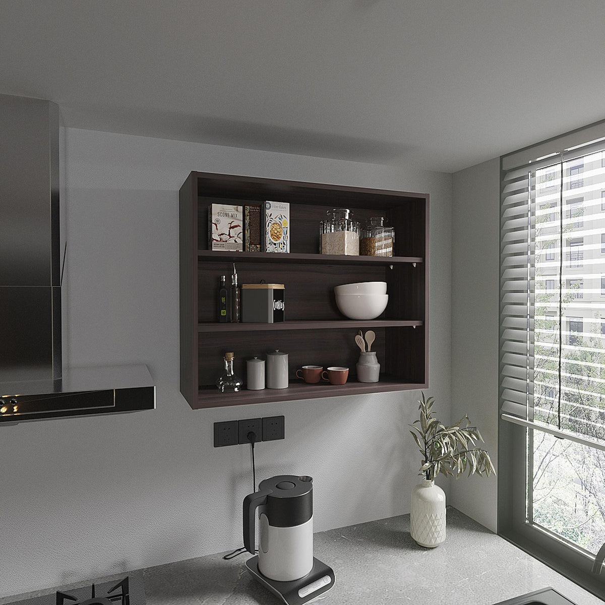 Wall Cabinet Meeker Maribrown