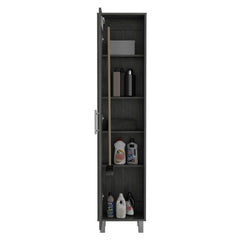 Storage Cabinet Buccan, Laundry, Smokey Oak