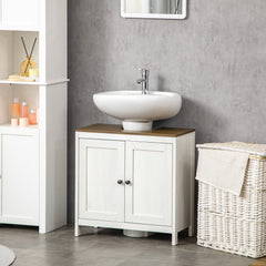 Bathroom Sink Cabinet, Freestanding Under Sink Cabinet Adjustable Shelf