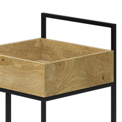 Ode - 16" Bar Cart - Natural