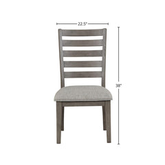 Eternity Side Dining Chair W/ Ladder Back (Set of 2)