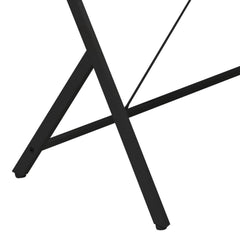 Star Black Finish Computer Desk