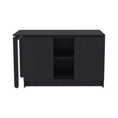 Andromache Rotable Desk 72-Inch Wide or Compact, Adjustable Workstation In Two Directions with Storage Compartments, For Home Office or Studio