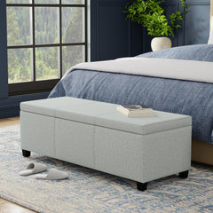 Neptune Storage Ottoman Bench