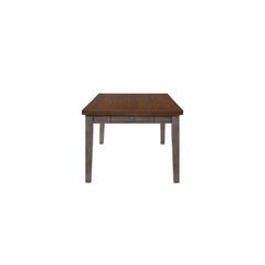 Eternity Two Tone 6 Drawer Dining Table