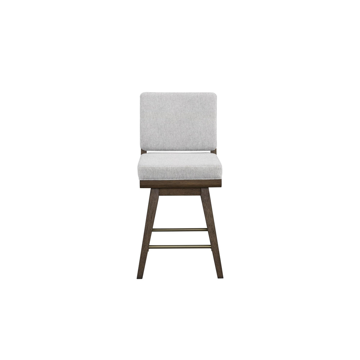 Andromache Swivel Counter Stool - Avenger Pumise (Set of 2)