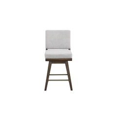 Andromache Swivel Counter Stool - Avenger Pumise (Set of 2)