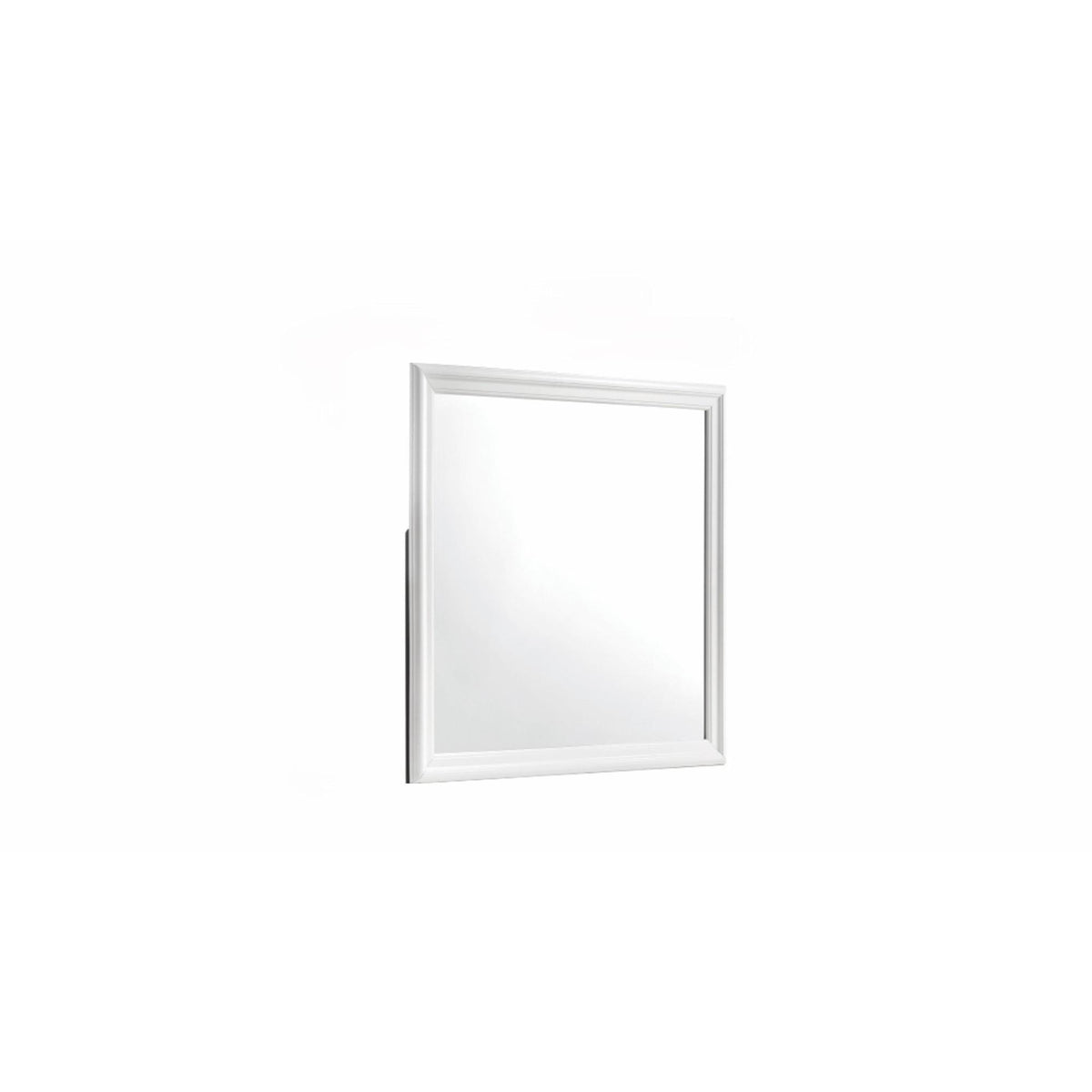 Iphigenia Modern Style Mirror Made with Wood in White (Only Mirror)