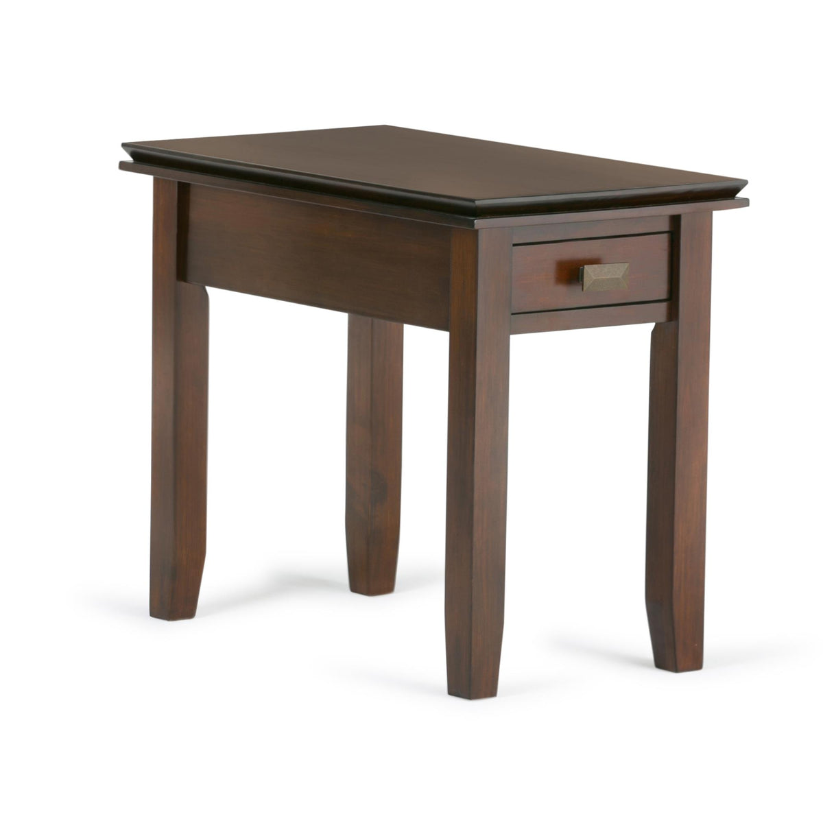 Demeter - Narrow Side Table - Russet Brown