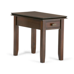 Demeter - Narrow Side Table - Russet Brown