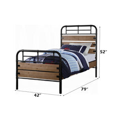 Showcase Twin Bed (Bed only, Trundle not included)