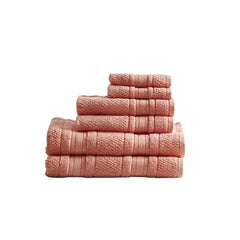 Nova Soft Cotton Quick Dry Bath Towel 6 Piece Set