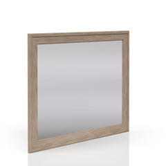 Genesis Colored Rectangle Wood Mirror