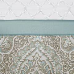 Archive and Embroidered Shower Curtain