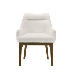 Hephaestus Chenille & Vintage Oak Side Chair (Set of 2)