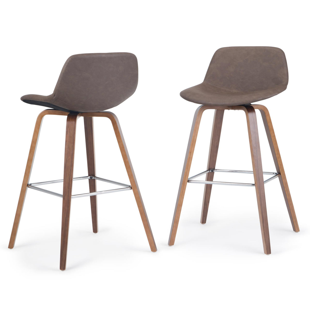 Aura Bentwood Counter/ Bar Height Stool (Set of 2)