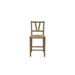 Mercury Height Slat Back Chair - Almond (Set of 2)