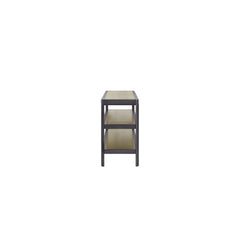Console Table W/ Metal Insets