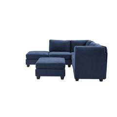 Polyester Upholstered Modular Sectional