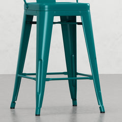 Vertex 24 inch Metal Counter Height Stool (Set of 4)