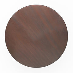 Perseus 15 inch Wide Tribal Pattern Metal Accent Table in Oil Rubbed Bronze