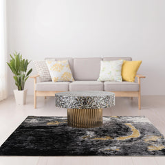 POEM 1207-32 Coffee Table Finished With Mother Of Pearl Top