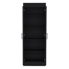Pantry Cabinet Clinton, Kitchen, Black