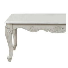Saturn Traditional Style Coffee Table made with wood in Silver