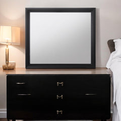 Artemis Black Finish Mirror