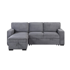 ASGARD LIGHT GREY PULL OUT SOFA BED