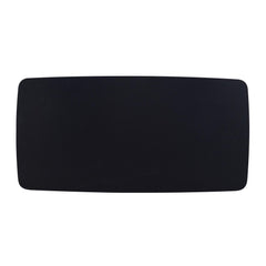 Mercury Black Finish Dining Table