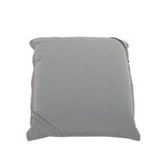 Helen Water Resistant Indoor 5.5'x4' Lounger Bean Bag, Charcoal