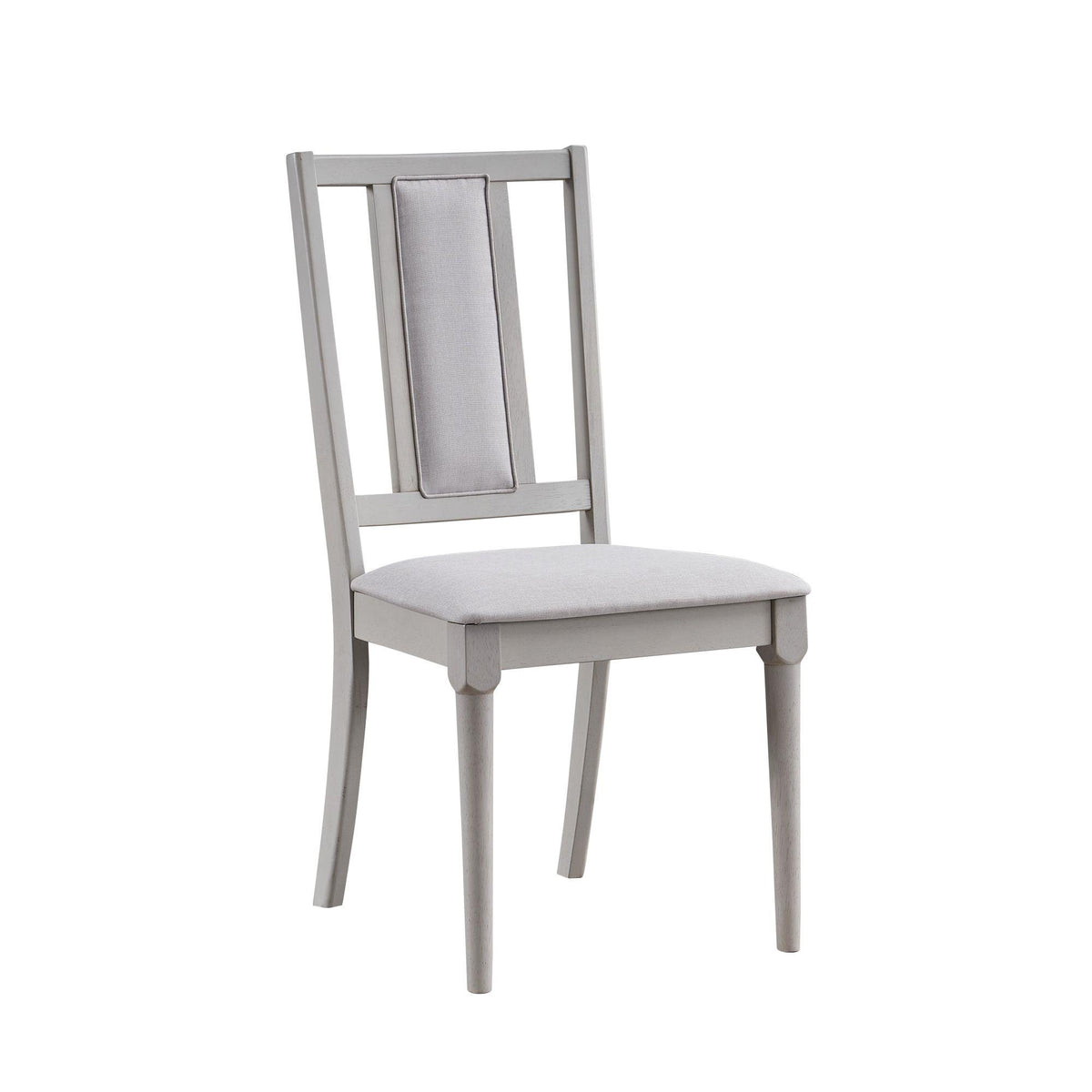 Revelation Beige Linen & Natural Finish Side Chair (Set of 2)