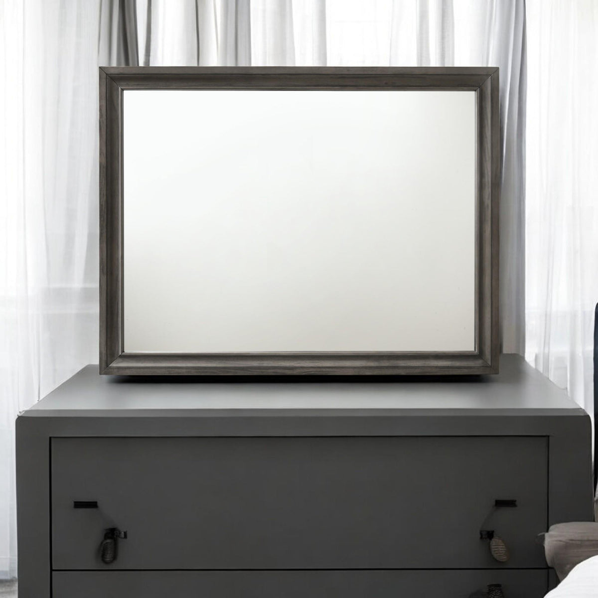 Asgard Gray Finish Mirror