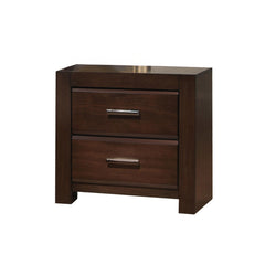 Priam Walnut Finish Nightstand