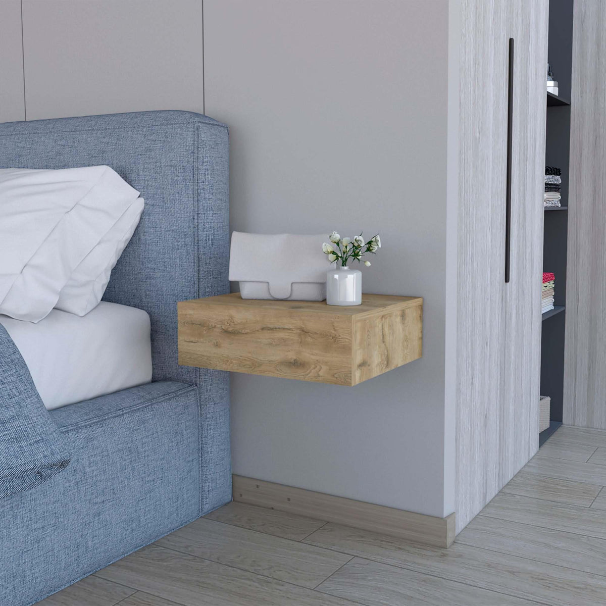 Gallery Wall-Mounted Floating Nightstand