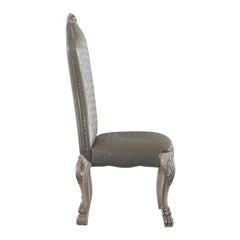 Iphigenia and Vintage Bone White Side Chairs (Set of 2)