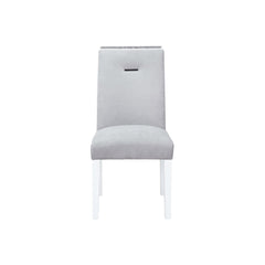ORESTES GREY/WHITE DINING CHAIR KIT OF 2