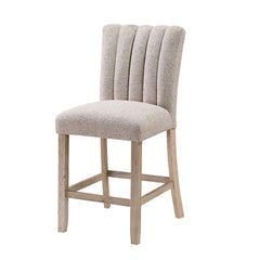 WALTZ BEIGE BAR STOOLS (KIT OF 2)