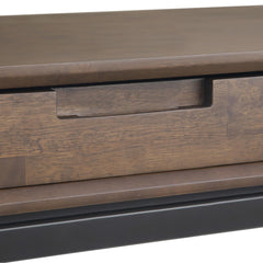 Sanctuary - Mid Century Wide Desk - Walnut Brown