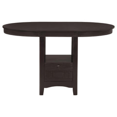 Quasar Espresso Extension Counter Dining Table