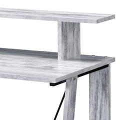 Halo Antique White& Black Finish Writing Desk