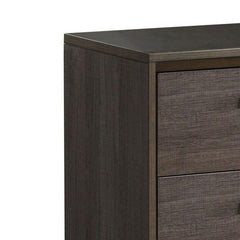 Ares Contemporary Style Night Stand, Antique Gray