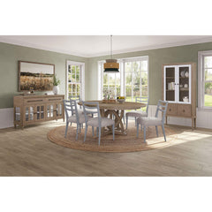 Sanctuary Side Dining Chair is Ocean Colored Finish Set of 2