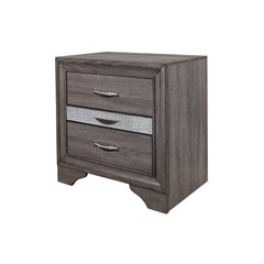 TALE SPARKLE GREY NIGHTSTAND