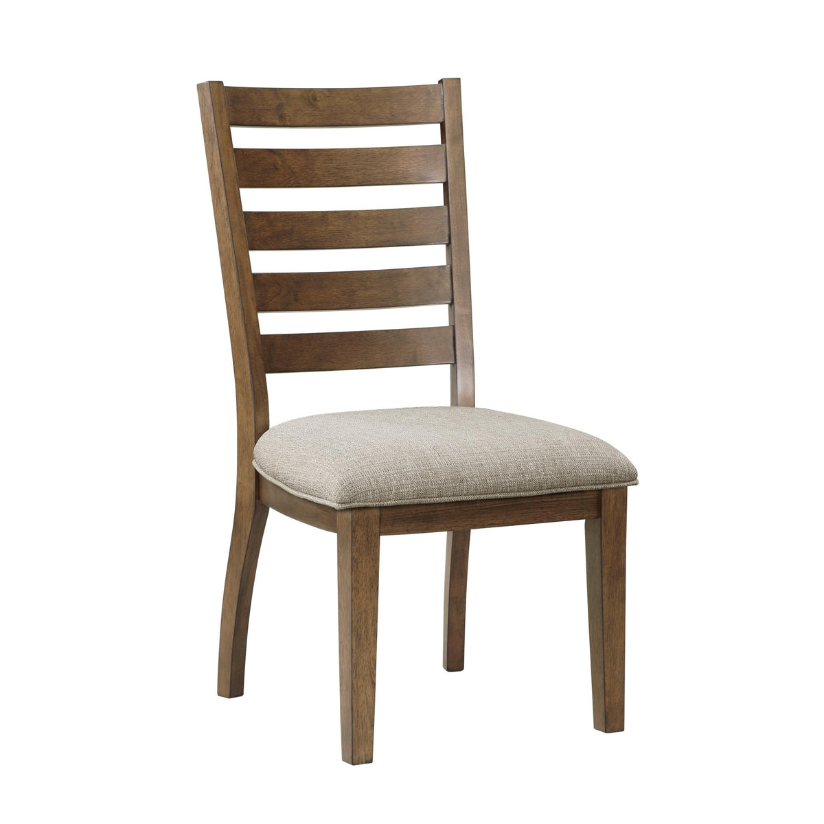 Valhalla Finish Traditional Style Side Chairs Set of 2pc Wooden Frame Ladder Back Design Dining Room Furniture