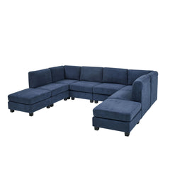 Polyester Upholstered Modular Sectional