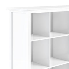 Demeter - 9 Cube Bookcase and Storage Unit - White