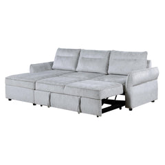 Elysium Grey Sofabed with Storage